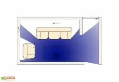 Repulsif Pro Répulsif Ultrasons Rongeurs Et Insectes + Adaptateur Secteur -Jardinage Soldes schema angles morts repulsif ultrasons