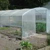 Serre Tunnel Tonneau En Polyéthylène 24 M² - 4 Saisons 6 X 4 M -Jardinage Soldes serre 4 saisons 600