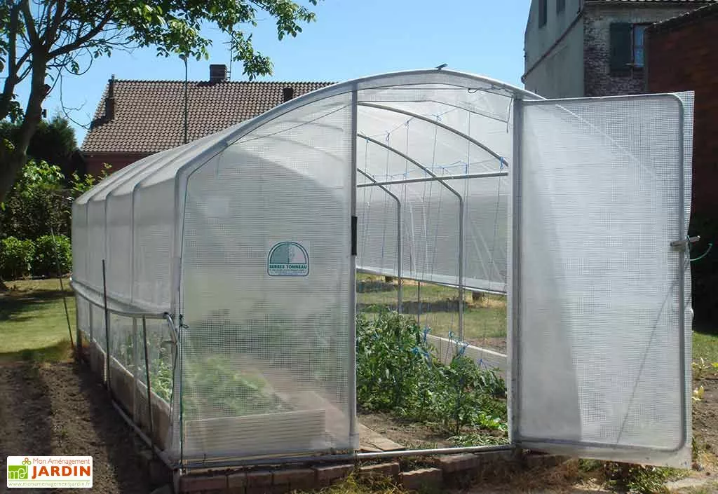 Serre Tunnel Tonneau En Polyéthylène 30 M² - 4 Saisons 7,5 X 4 M 3 Serre Tunnel Tonneau En Polyéthylène 30 M² - 4 Saisons 7,5 X 4 M