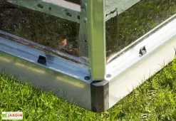 Canopia Serre Adossée En Aluminium Et Polycarbonate Lean To 3 M² -Jardinage Soldes serre adossee aluminium polycarbonate lean to 3 m 2