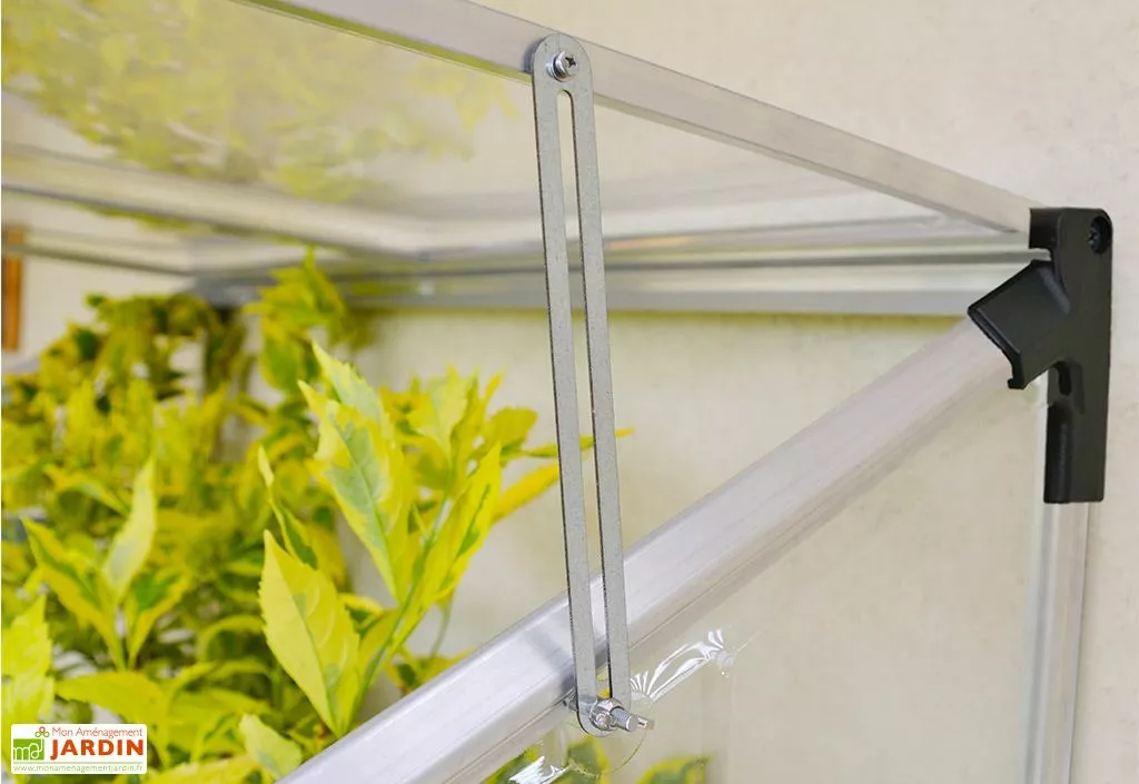 Canopia Serre Adossée En Aluminium Et Polycarbonate Lean To (63,5 X 125 Cm) 7 Canopia Serre Adossée En Aluminium Et Polycarbonate Lean To (63,5 X 125 Cm) – Image 5