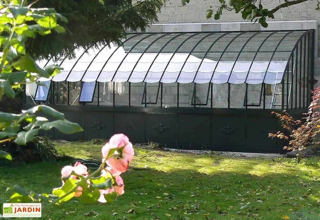 Lams Serre Adossée Ancienne En Aluminium Et Verre Trempé 4mm Chambord 605x280 3 Lams Serre Adossée Ancienne En Aluminium Et Verre Trempé 4mm Chambord 605x280