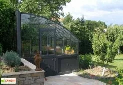 Lams Serre Ancienne En Aluminium Et Verre Trempé 4mm Versailles 530x280m