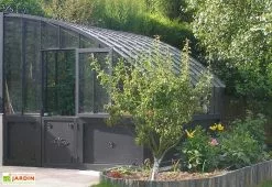 Lams Serre Ancienne En Aluminium Et Verre Trempé 4mm Versailles 530x280m -Jardinage Soldes serre ancienne en aluminium et verre trempe 4mm versailles 2 1