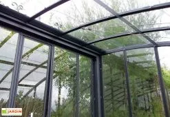 Serre Lams En Aluminium Et Verre Trempé Versailles - 16,94 M² -Jardinage Soldes serre ancienne en aluminium et verre trempe 4mm versailles 3