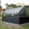 Lams Serre Adossée Ancienne En Aluminium Et Verre Trempé 4mm Versailles 380x280m -Jardinage Soldes serre ancienne en aluminium et verre trempe 4mm versailles 380x280 2