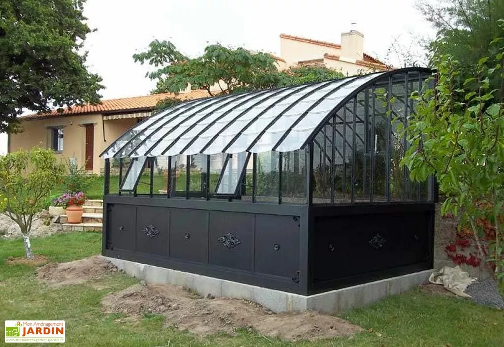 Lams Serre Adossée Ancienne En Aluminium Et Verre Trempé 4mm Versailles 380x280m 3 Lams Serre Adossée Ancienne En Aluminium Et Verre Trempé 4mm Versailles 380x280m