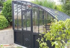 Lams Serre Adossée Ancienne En Aluminium Et Verre Trempé 4mm Versailles 380x280m 10 Lams Serre Adossée Ancienne En Aluminium Et Verre Trempé 4mm Versailles 380x280m -Jardinage Soldes serre ancienne en aluminium et verre trempe 4mm versailles 5