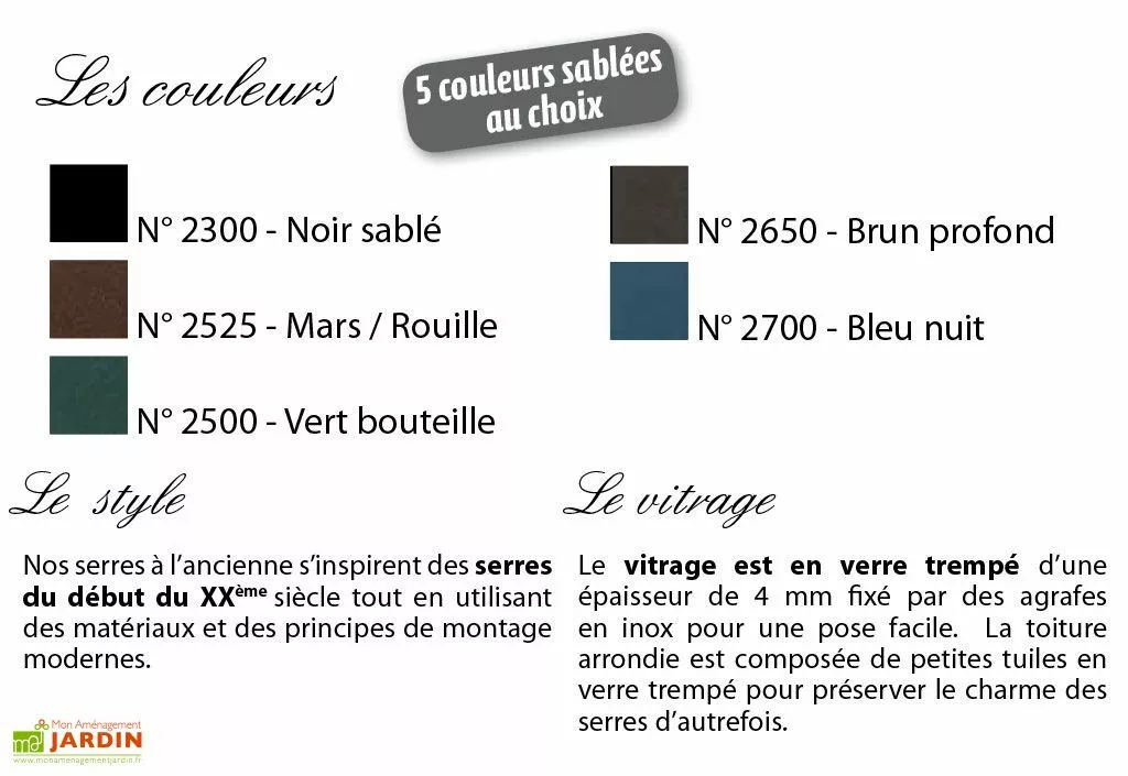 Lams Serre Adossée Ancienne En Aluminium Et Verre Trempé 4mm Chambord 530x280 8 Lams Serre Adossée Ancienne En Aluminium Et Verre Trempé 4mm Chambord 530x280 – Image 6