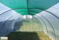Tonneau Serre De Jardin Tunnel En Acier Et Polyéthylène Cabriolet – 6 X 3,70 M -Jardinage Soldes serre cabriolet acier tonneau