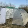 Tonneau Serre De Jardin Tunnel En Acier Et Polyéthylène Cabriolet – 6 X 3,70 M -Jardinage Soldes serre de jardin cabriolet 1
