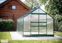 Habrita Serre De Jardin Polycarbonate 10,37m² Avec Base + 4 Lucarnes 13 Habrita Serre De Jardin Polycarbonate 10,37m² Avec Base + 4 Lucarnes -Jardinage Soldes serre de jardin polycarbonate 10 37m avec base 4 lucarnes