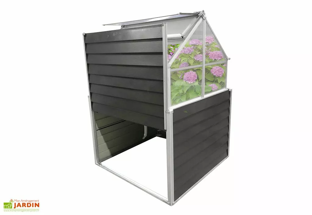 Westmann Mini Serre De Jardin Surélevée Avec Rangement – 1,2 X 1,2 M 5 Westmann Mini Serre De Jardin Surélevée Avec Rangement – 1,2 X 1,2 M – Image 3