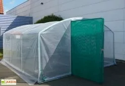 Serre Tunnel Tonneau En Polyéthylène 36 M² - 4 Saisons Plus 9 X 4 M -Jardinage Soldes serre jardin 4 saisons plus 600 2 1