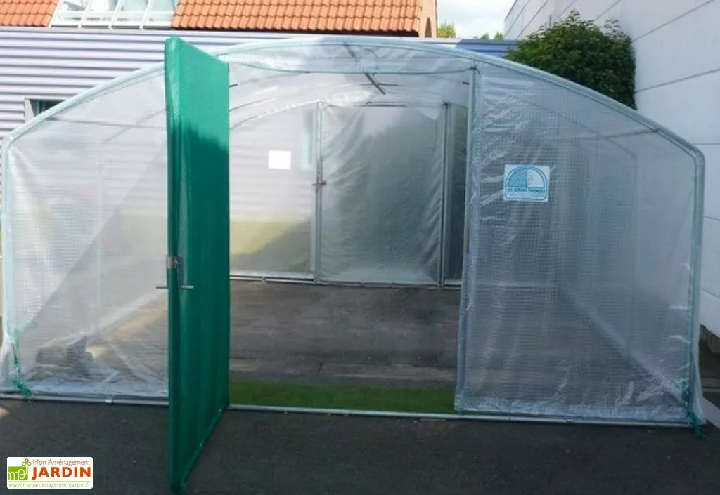 Serre Tunnel Tonneau En Polyéthylène 42 M² - 4 Saisons Plus 10,5 X 4 M 3 Serre Tunnel Tonneau En Polyéthylène 42 M² - 4 Saisons Plus 10,5 X 4 M