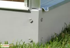 Serre De Jardin Adossée En Verre Lams 1,3 M² - Melissa Alu Naturel 10 Serre De Jardin Adossée En Verre Lams 1,3 M² - Melissa Alu Naturel -Jardinage Soldes serre jardin adossee aluminium verre trempe melissa 4