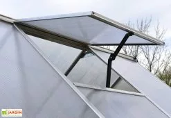 Canopia Serre De Jardin En Aluminium Et Polycarbonate Essence 9 M² -Jardinage Soldes serre jardin aluminium polycarbonate essence 9 m 4