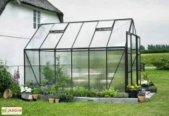 Halls Serre De Jardin En Aluminium Et Polycarbonate Magnum 128 – 9,9 M²