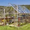 Canopia Serre De Jardin En Aluminium Et Polycarbonate Octave 9 M² -Jardinage Soldes serre jardin aluminium polycarbonate octave 9 m 5