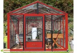 Lams Serre De Jardin En Aluminium Et Verre Trempé Supra 12 M² -Jardinage Soldes serre jardin aluminium supra 315x380 cm