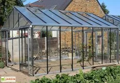 Lams Serre De Jardin En Aluminium Et Verre Trempé Supra 27,8 M² 11 Lams Serre De Jardin En Aluminium Et Verre Trempé Supra 27,8 M² -Jardinage Soldes serre jardin aluminium supra 604x460 cm 3