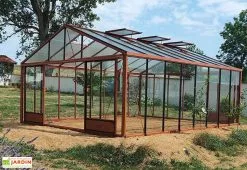 Lams Serre De Jardin En Aluminium Et Verre Trempé Supra 27,8 M² 13 Lams Serre De Jardin En Aluminium Et Verre Trempé Supra 27,8 M² -Jardinage Soldes serre jardin aluminium supra 604x460 cm 5