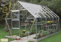 Halls Serre De Jardin En Aluminium Et Verre Horticole Universal 128 – 9,9 M²
