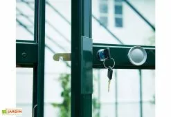 Serre De Jardin En Aluminium, Verre Et Polycarbonate Halls Atrium 9 M² -Jardinage Soldes serre jardin aluminium verre polycarbonate halls atrium 9m 4