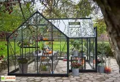 Halls Serre De Jardin En Aluminium Et Verre Trempé Garden Room 12,9 M² -Jardinage Soldes serre jardin aluminium verre trempe garden room 129m 2