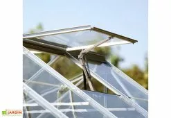 Lams Serre De Jardin En Aluminium Et Verre Trempé Supra 12 M² -Jardinage Soldes serre jardin aluminium verre trempe supra 12m 2