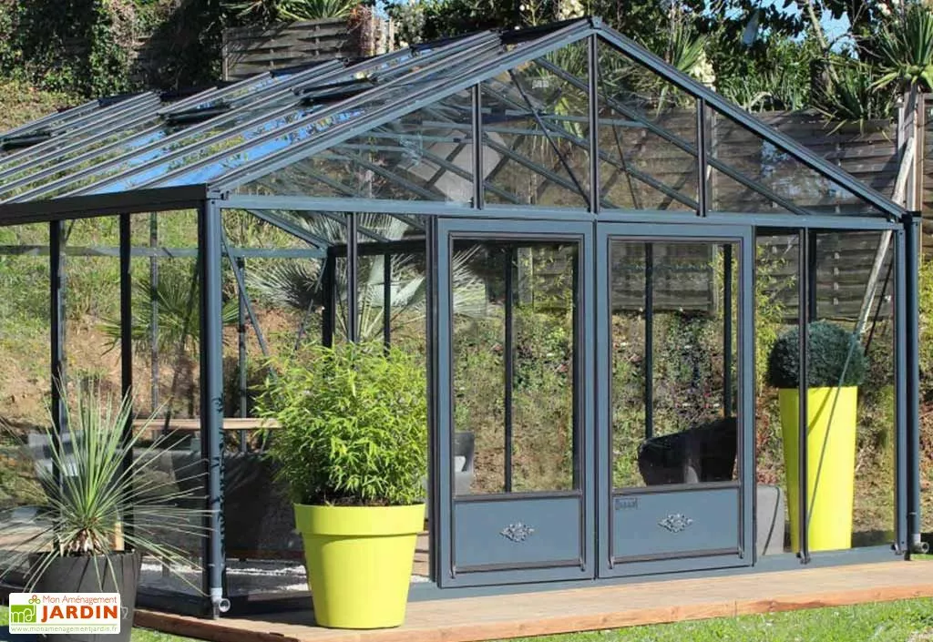 Lams Serre De Jardin En Aluminium Et Verre Trempé Supra 27,8 M² 3 Lams Serre De Jardin En Aluminium Et Verre Trempé Supra 27,8 M²
