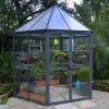 Canopia Serre De Jardin Hexagonale Aluminium/Polycarbonate Oasis 3,8 M² -Jardinage Soldes serre jardin hexagonale aluminium polycarbonate oasis 6 1 m 3