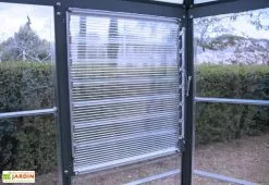 Canopia Serre De Jardin Hexagonale Aluminium/Polycarbonate Oasis 3,8 M² -Jardinage Soldes serre jardin hexagonale aluminium polycarbonate oasis 6 1 m 9