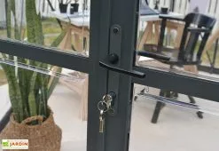 Canopia Serre De Jardin Hexagonale Aluminium/polycarbonate Oasis 8 M² - Grise -Jardinage Soldes serre jardin hexagonale aluminium polycarbonate oasis 8 m 2