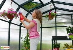 Canopia Serre De Jardin Polycarbonate Et PVC 5 X 2,5 M – Hobby Gardener 8x16 11 Canopia Serre De Jardin Polycarbonate Et PVC 5 X 2,5 M – Hobby Gardener 8x16 -Jardinage Soldes serre jardin palram hobby gardener polycarbonate pvc vert 1