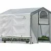 Shelter Logic Serre De Jardin Souple Avec Aérations En Polyéthylène Et Acier 9 M² -Jardinage Soldes serre jardin souple 9m2 bache polyethylene 3m 2