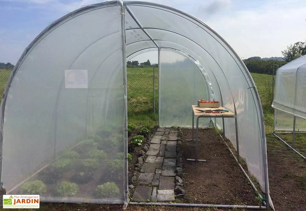 Serre Tunnel Tonneau En Polyéthylène 18 M² - Essentielle 6 X 3 M 4 Serre Tunnel Tonneau En Polyéthylène 18 M² - Essentielle 6 X 3 M – Image 2