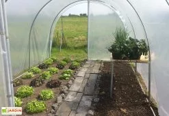 Serre Tunnel Tonneau En Polyéthylène 18 M² - Essentielle 6 X 3 M 10 Serre Tunnel Tonneau En Polyéthylène 18 M² - Essentielle 6 X 3 M -Jardinage Soldes serre jardin tunnel essentielle tonneau 1