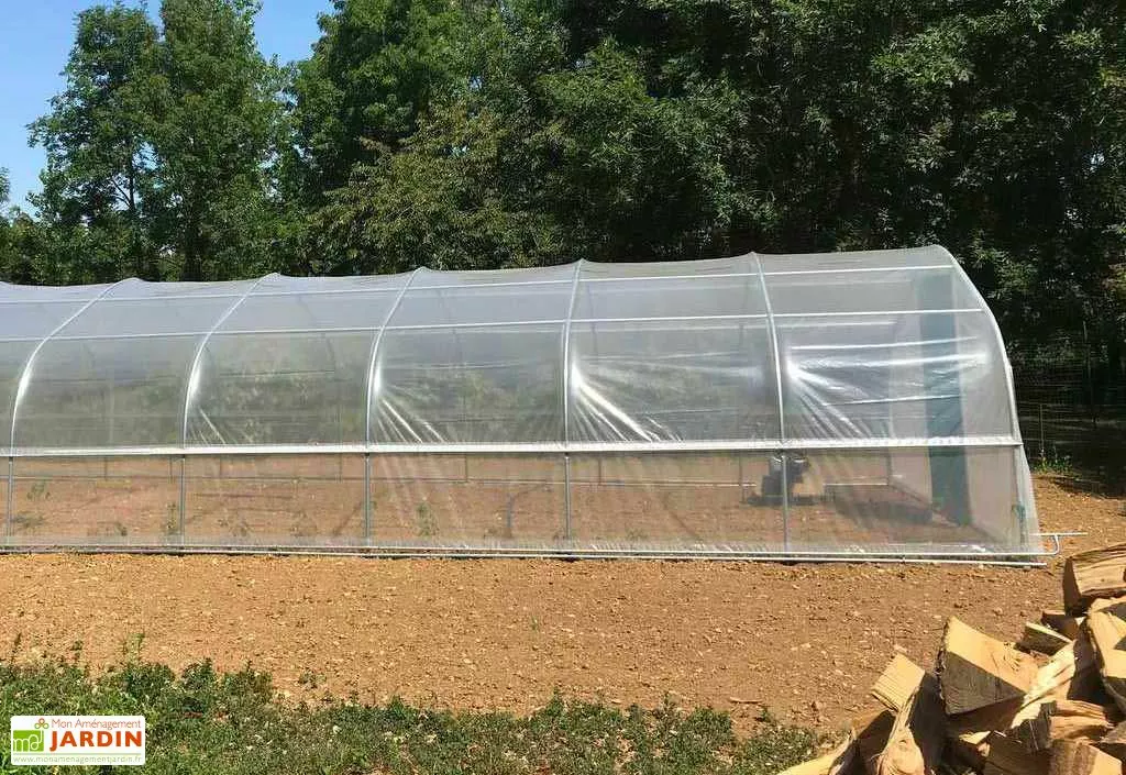 Serre Tunnel Tonneau En Polyéthylène 45 M² - 5ème Saison 9 X 5 M 3 Serre Tunnel Tonneau En Polyéthylène 45 M² - 5ème Saison 9 X 5 M