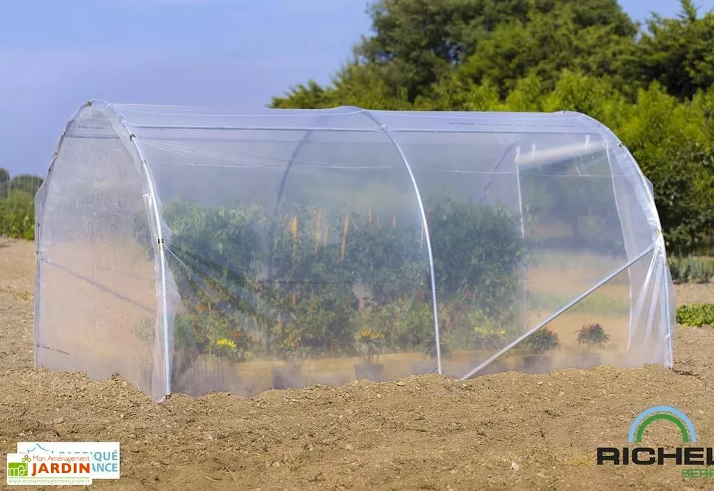 Bâche De Pignon Avant Pour Serre De Jardin Tunnel Richel 3x4 Pied Droit 4 Bâche De Pignon Avant Pour Serre De Jardin Tunnel Richel 3x4 Pied Droit – Image 2