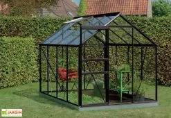 Acd Serre Jardin Aluminium Verre Ivy 5 M² – Plusieurs Coloris -Jardinage Soldes serre jardin verre aluminium ivy introgrow 4