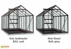 Acd Serre Jardin Aluminium Verre Lily 6,2 M² – Plusieurs Coloris -Jardinage Soldes serre jardin verre aluminium lily introgrow 5