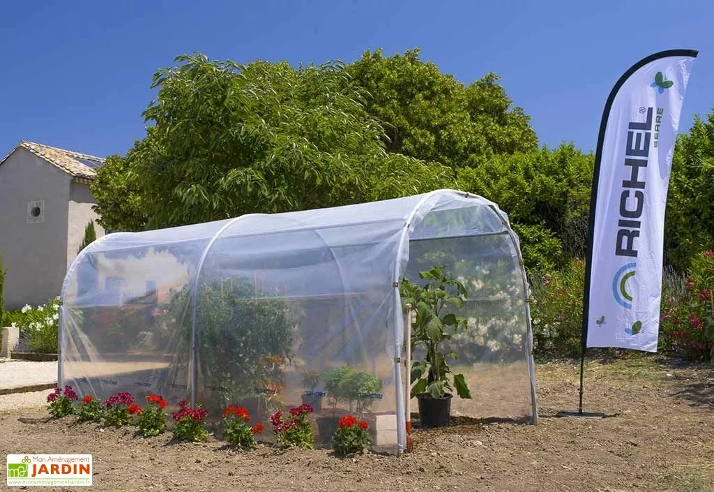 Bâche De Couverture Pour Abri De Culture Pied Droit Richel 2x4m 4 Bâche De Couverture Pour Abri De Culture Pied Droit Richel 2x4m – Image 2