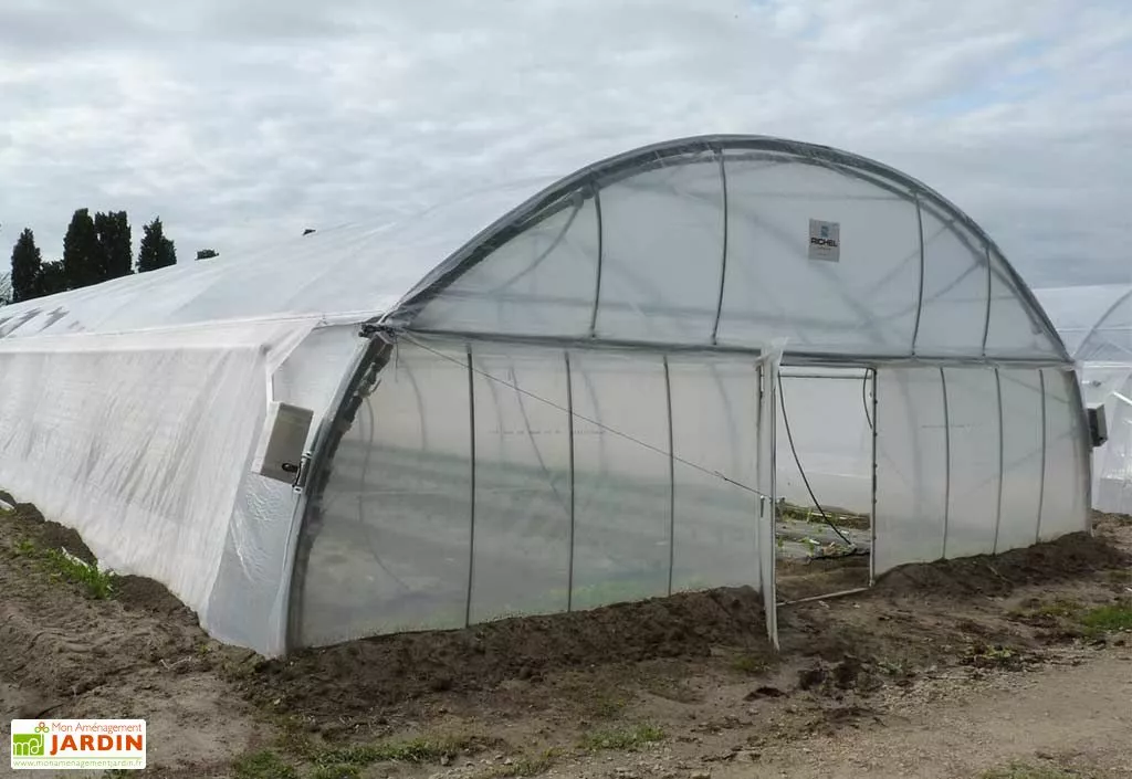 Serre Professionnelle Richel En Acier Et Polyéthylène 8 X 10 M 3 Serre Professionnelle Richel En Acier Et Polyéthylène 8 X 10 M