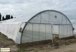 Serre Professionnelle Richel En Acier Et Polyéthylène 8 X 20 M