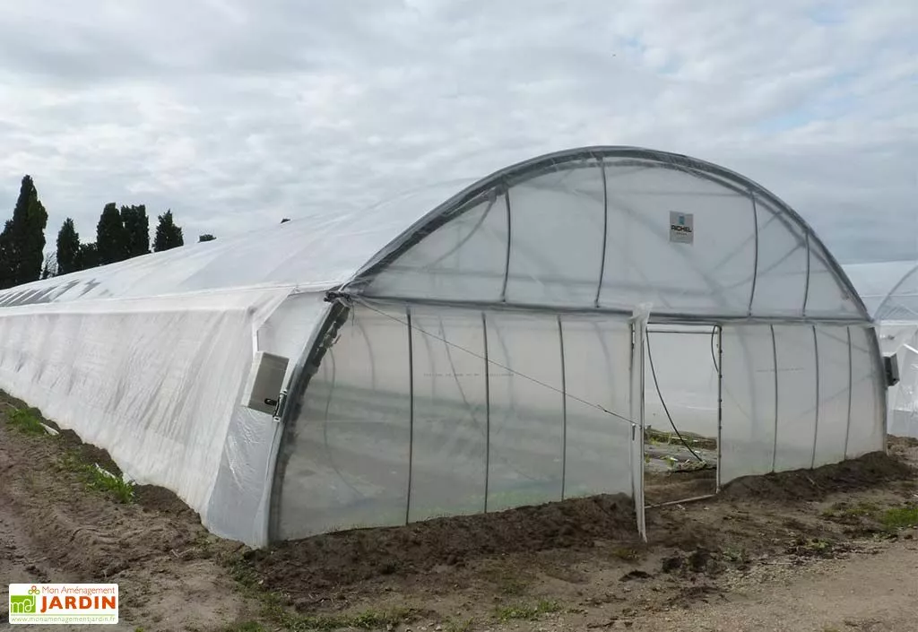 Serre Professionnelle Richel En Acier Et Polyéthylène 8 X 30 M 3 Serre Professionnelle Richel En Acier Et Polyéthylène 8 X 30 M