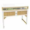 Axi Serre De Culture Sur Pieds En Bois Et Polycarbonate - 120 X 54 X 120 Cm -Jardinage Soldes serre sur pieds bois polycarbonate axi