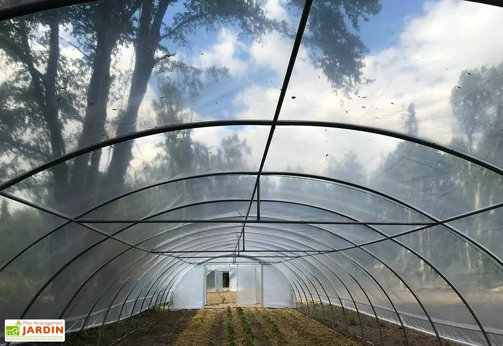 Tonneau Serre Tunnel En Acier Et Polyéthylène Normandie – Largeur 6,50 M 5 Tonneau Serre Tunnel En Acier Et Polyéthylène Normandie – Largeur 6,50 M – Image 3