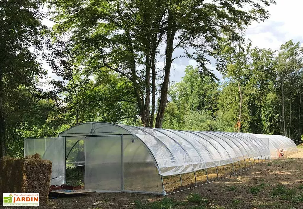Tonneau Serre Tunnel En Acier Et Polyéthylène Normandie – Largeur 6,50 M 3 Tonneau Serre Tunnel En Acier Et Polyéthylène Normandie – Largeur 6,50 M