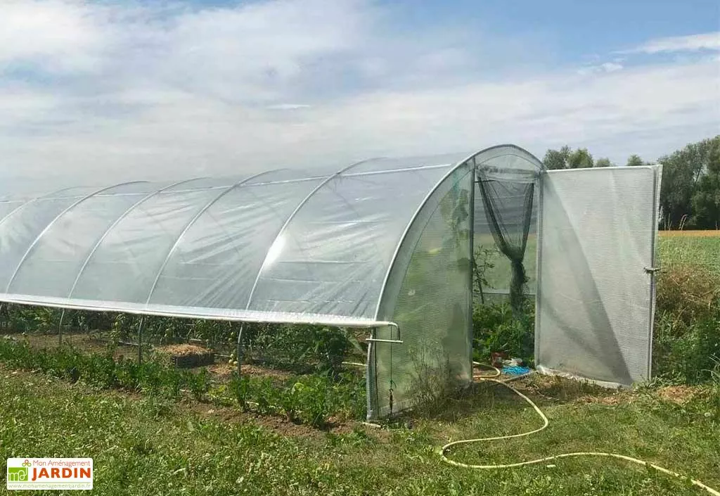 Serre Tunnel Tonneau En Polyéthylène 54 M² - Gothique 12 X 4,5 M 3 Serre Tunnel Tonneau En Polyéthylène 54 M² - Gothique 12 X 4,5 M